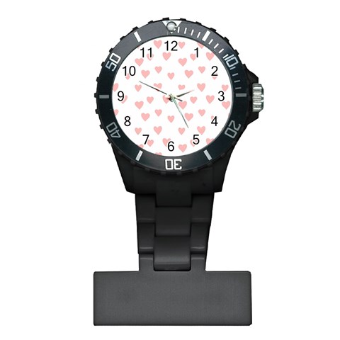 Small Cute Hearts   Plastic Nurses Watch from ArtsNow.com Front