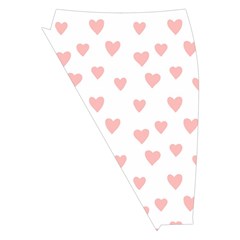 Small Cute Hearts   Midi Wrap Pencil Skirt from ArtsNow.com Front Left