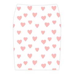 Small Cute Hearts   Midi Wrap Pencil Skirt from ArtsNow.com Back