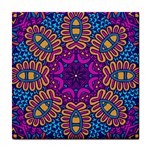 Mandala Fishes Tile Coaster