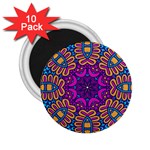 Mandala Fishes 2.25  Magnet (10 pack)