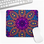 Mandala Fishes Large Mousepad