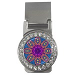 Mandala Fishes Money Clip (CZ)