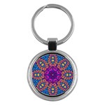 Mandala Fishes Key Chain (Round)