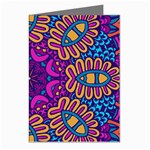 Mandala Fishes Greeting Cards (Pkg of 8)