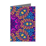 Mandala Fishes Mini Greeting Card