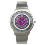 Mandala Fishes Stainless Steel Watch