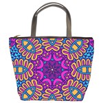 Mandala Fishes Bucket Bag