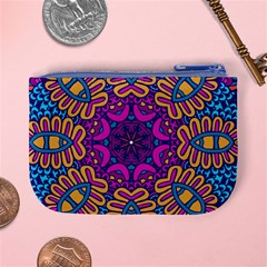 Mandala Fishes Mini Coin Purse from ArtsNow.com Back