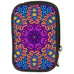 Mandala Fishes Compact Camera Leather Case