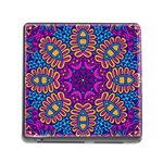 Mandala Fishes Memory Card Reader (Square 5 Slot)