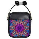 Mandala Fishes Girls Sling Bag