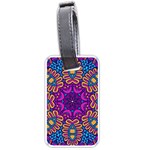 Mandala Fishes Luggage Tag (one side)