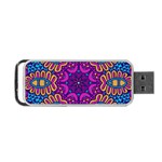 Mandala Fishes Portable USB Flash (One Side)