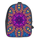 Mandala Fishes School Bag (XL)