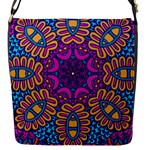 Mandala Fishes Flap Closure Messenger Bag (S)