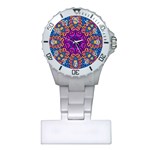 Mandala Fishes Plastic Nurses Watch