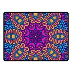 Mandala Fishes Double Sided Fleece Blanket (Small)