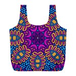 Mandala Fishes Full Print Recycle Bag (L)