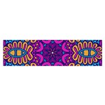 Mandala Fishes Oblong Satin Scarf (16  x 60 )