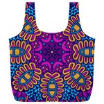 Mandala Fishes Full Print Recycle Bag (XXL)