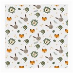 Rabbit, Lions And Nuts   Medium Glasses Cloth