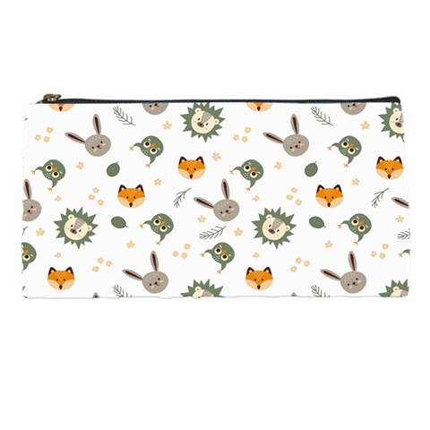 Rabbit, Lions And Nuts   Pencil Case from ArtsNow.com Front