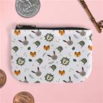 Rabbit, Lions And Nuts   Mini Coin Purse