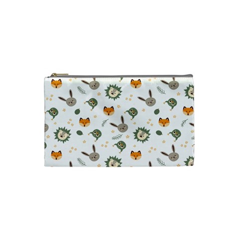 Rabbit, Lions And Nuts   Cosmetic Bag (Small) from ArtsNow.com Front