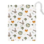 Rabbit, Lions And Nuts   Drawstring Pouch (5XL)