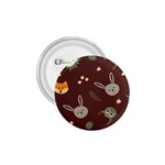 Rabbits, Owls And Cute Little Porcupines  1.75  Button