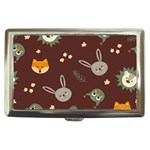 Rabbits, Owls And Cute Little Porcupines  Cigarette Money Case