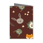 Rabbits, Owls And Cute Little Porcupines  Mini Greeting Cards (Pkg of 8)