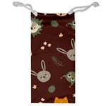 Rabbits, Owls And Cute Little Porcupines  Jewelry Bag