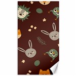 Rabbits, Owls And Cute Little Porcupines  Canvas 40  x 72 