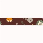 Rabbits, Owls And Cute Little Porcupines  Small Bar Mat