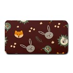 Rabbits, Owls And Cute Little Porcupines  Medium Bar Mat