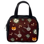 Rabbits, Owls And Cute Little Porcupines  Classic Handbag (One Side)