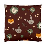 Rabbits, Owls And Cute Little Porcupines  Standard Cushion Case (One Side)