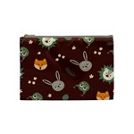 Rabbits, Owls And Cute Little Porcupines  Cosmetic Bag (Medium)