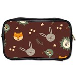 Rabbits, Owls And Cute Little Porcupines  Toiletries Bag (One Side)