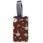 Rabbits, Owls And Cute Little Porcupines  Luggage Tag (two sides)