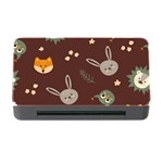 Rabbits, Owls And Cute Little Porcupines  Memory Card Reader with CF