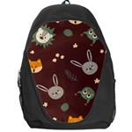 Rabbits, Owls And Cute Little Porcupines  Backpack Bag