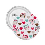 Lovely Owls 2.25  Button