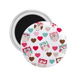 Lovely Owls 2.25  Magnet