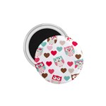 Lovely Owls 1.75  Magnet