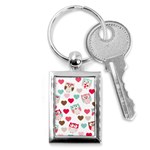 Lovely Owls Key Chain (Rectangle)