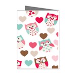 Lovely Owls Mini Greeting Cards (Pkg of 8)