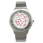 Lovely Owls Stainless Steel Watch